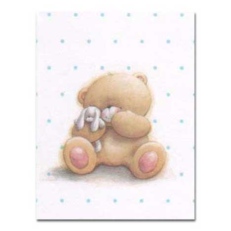 Forever Friends Blue Gift Tag